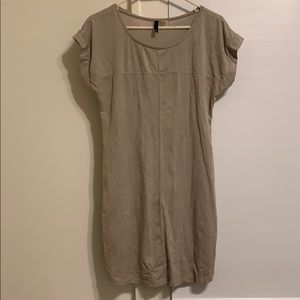 Tan dress